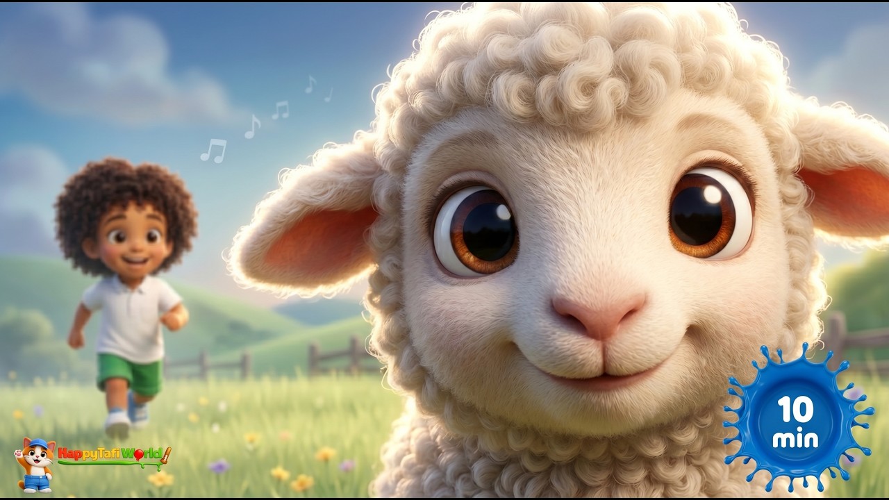 Jojo and Tafi Had a Little Lamb 🐑 | 10 Minutes of Nursery Rhymes