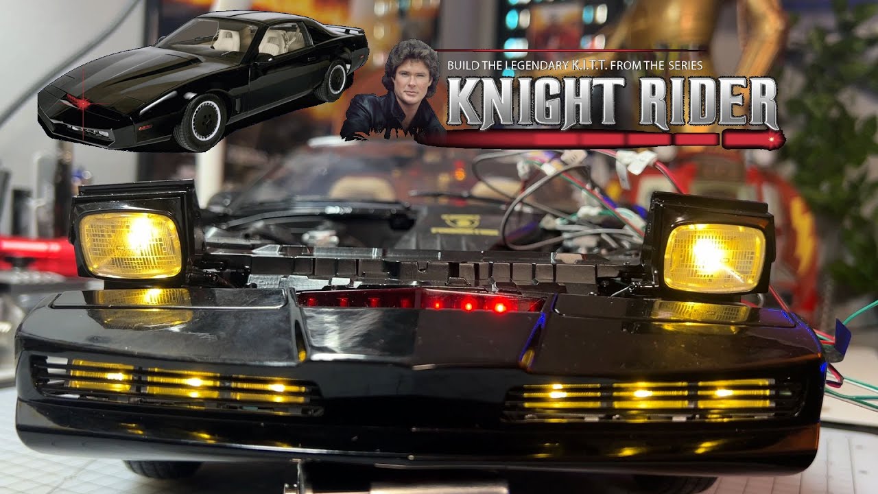 Fanhome Build the Knight Rider KITT - Stages 79-82 - Headlight Mechanism and Scanner