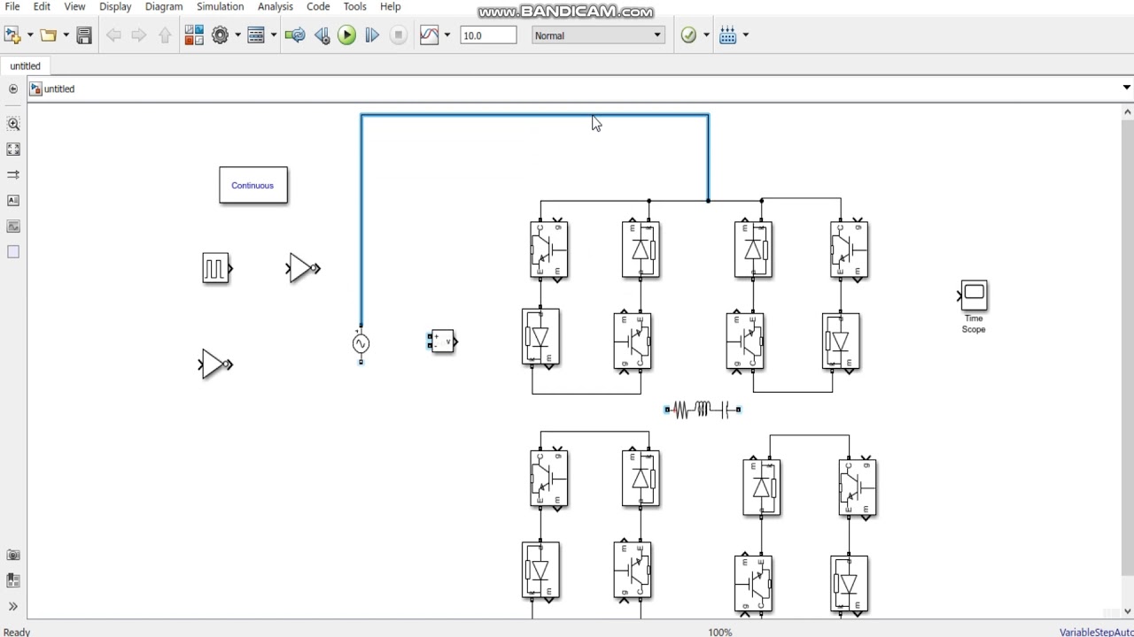 Matrix Converter simulation using Matlab