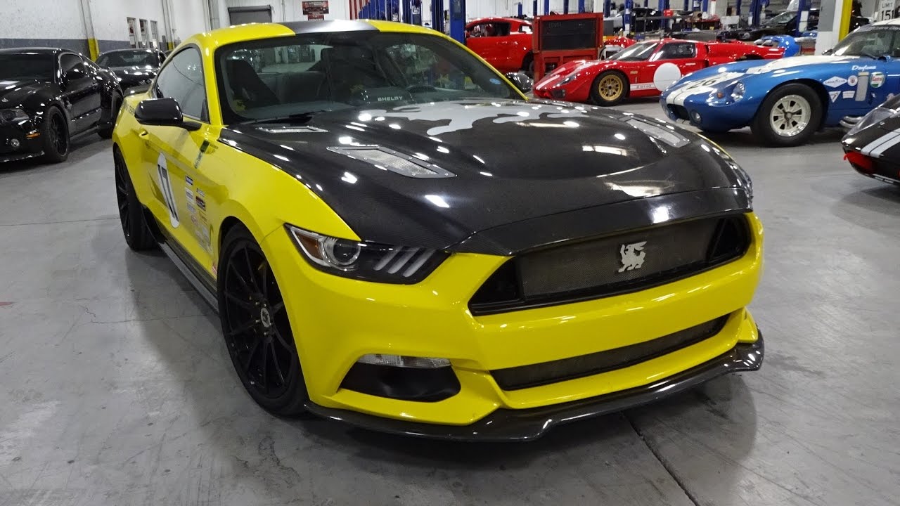 2016 Shelby Terlingua Mustang in Yellow Paint & Engine Sound on My Car Story with Lou Costabile