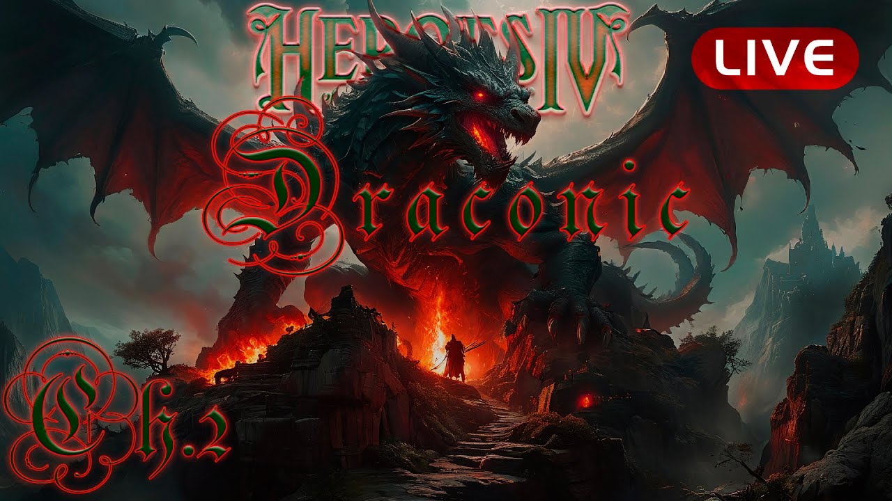 Герои 4 Стрим — Draconic #2