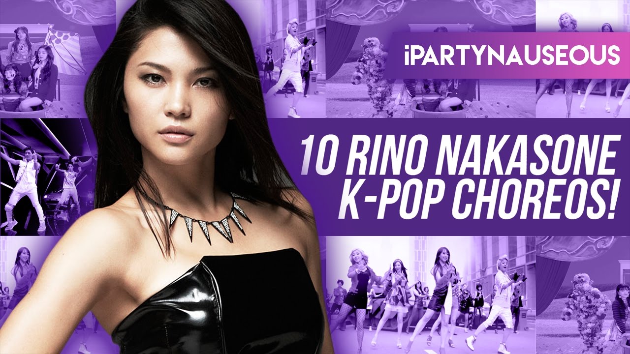 10 K-pop Choreos by Rino Nakasone!