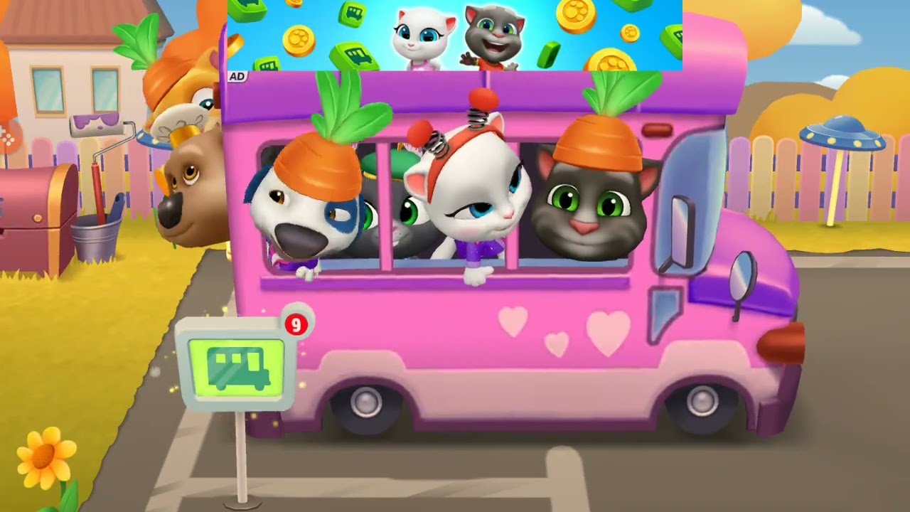 Talking tom and his frieands #back😀