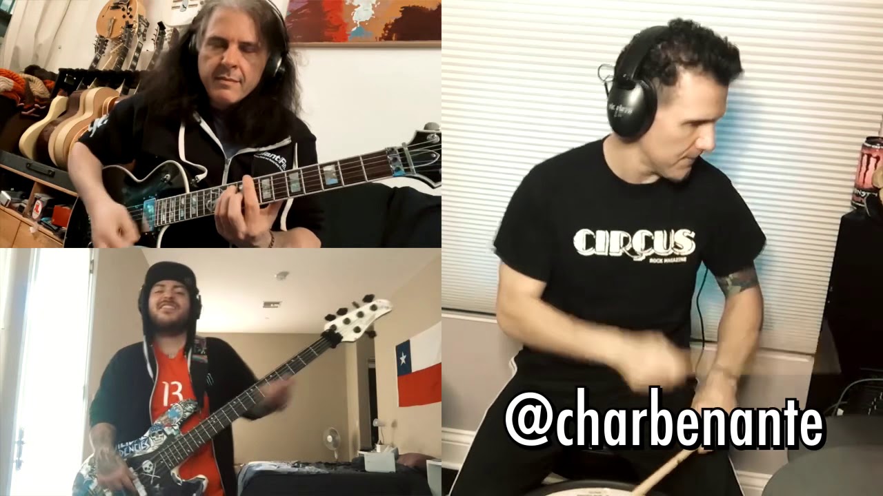 RUSH YYZ-Yo! Watch the beat #8 Charlie Benante ANTHRAX Drummer -Ra Diaz and Alex Skolnick