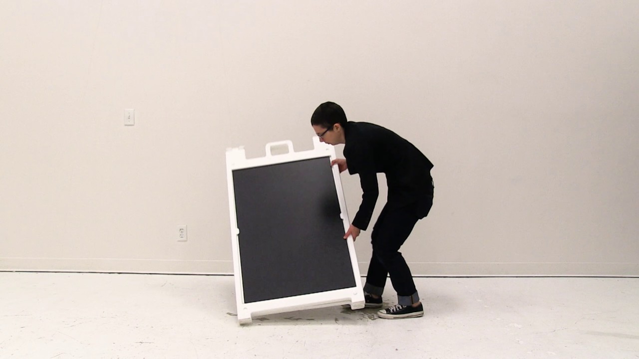 Signicade Deluxe A-Frame Chalkboard