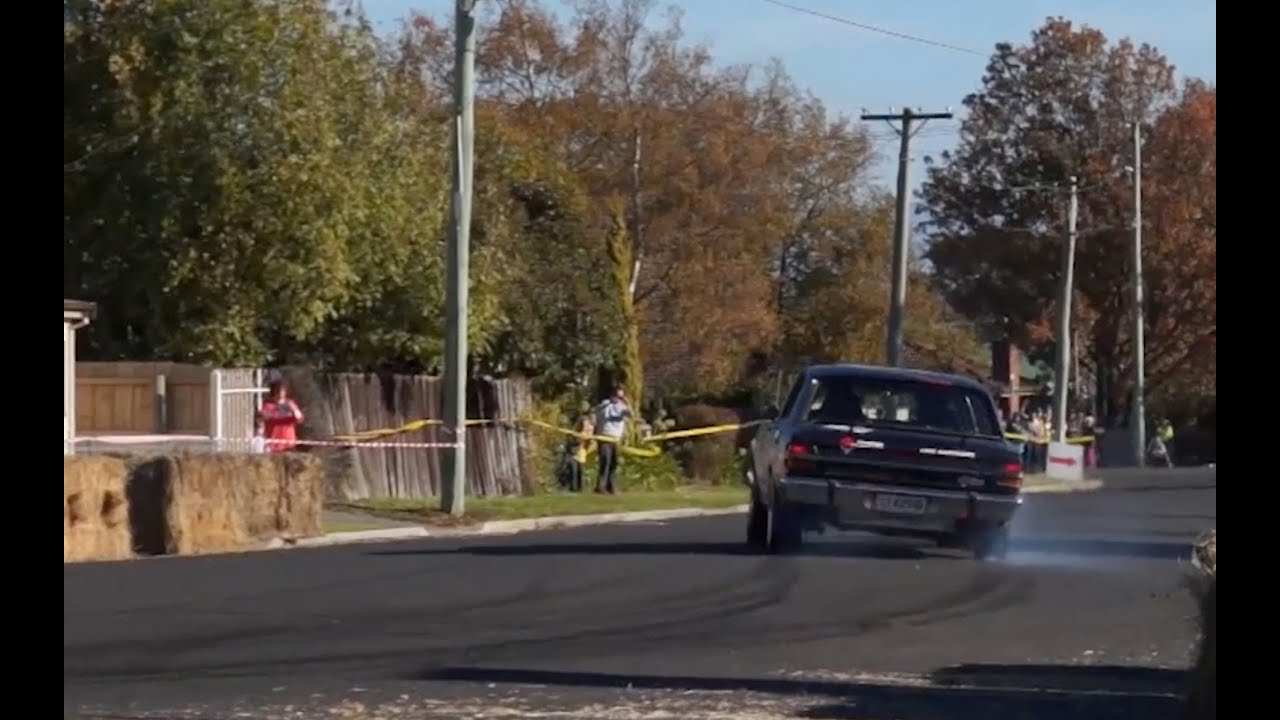 Drew & Ella Kent at Longford - XY Falcon GT