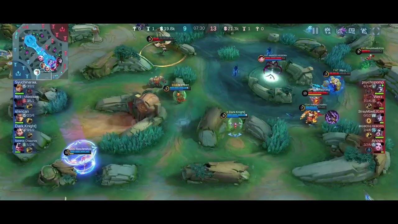 MLBB S2 ( DESTROYER  VS LKE MONSTER) BABAK 3 LEG 1