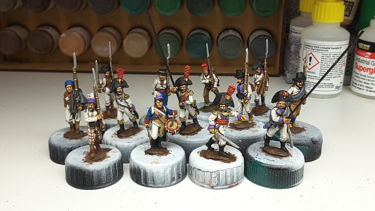 progress on the 28mm Spanish Napoleonics