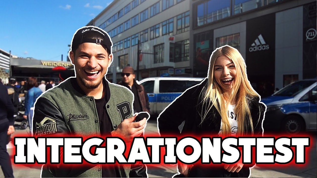 INTEGRATIONSTEST IN FRANKFURT XXL 😂 l Yavi TV