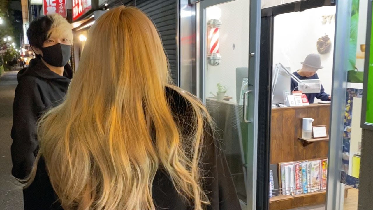 デートと嘘ついてセレブ門りょうを床屋に連れて行って頭洗ってくれとお願いしたらどんな反応するのか？ww