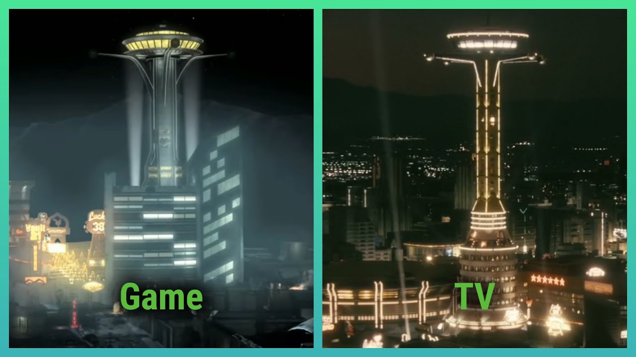 Projekty Freeside i Lucky 38 w Fallout Sezon 2 kontra Fallout: New Vegas