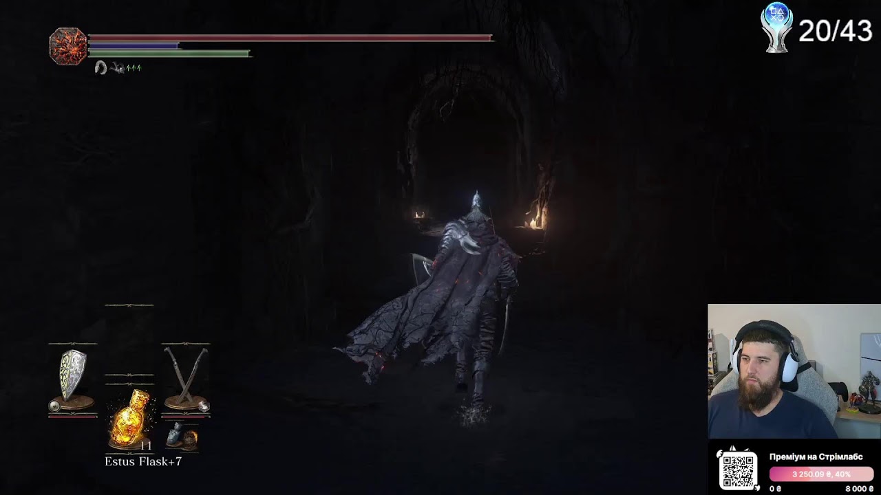 Граю Dark Souls 3 ВПЕРШЕ #9. Всі ачівки. Шлях до ПЛАТИНИ!