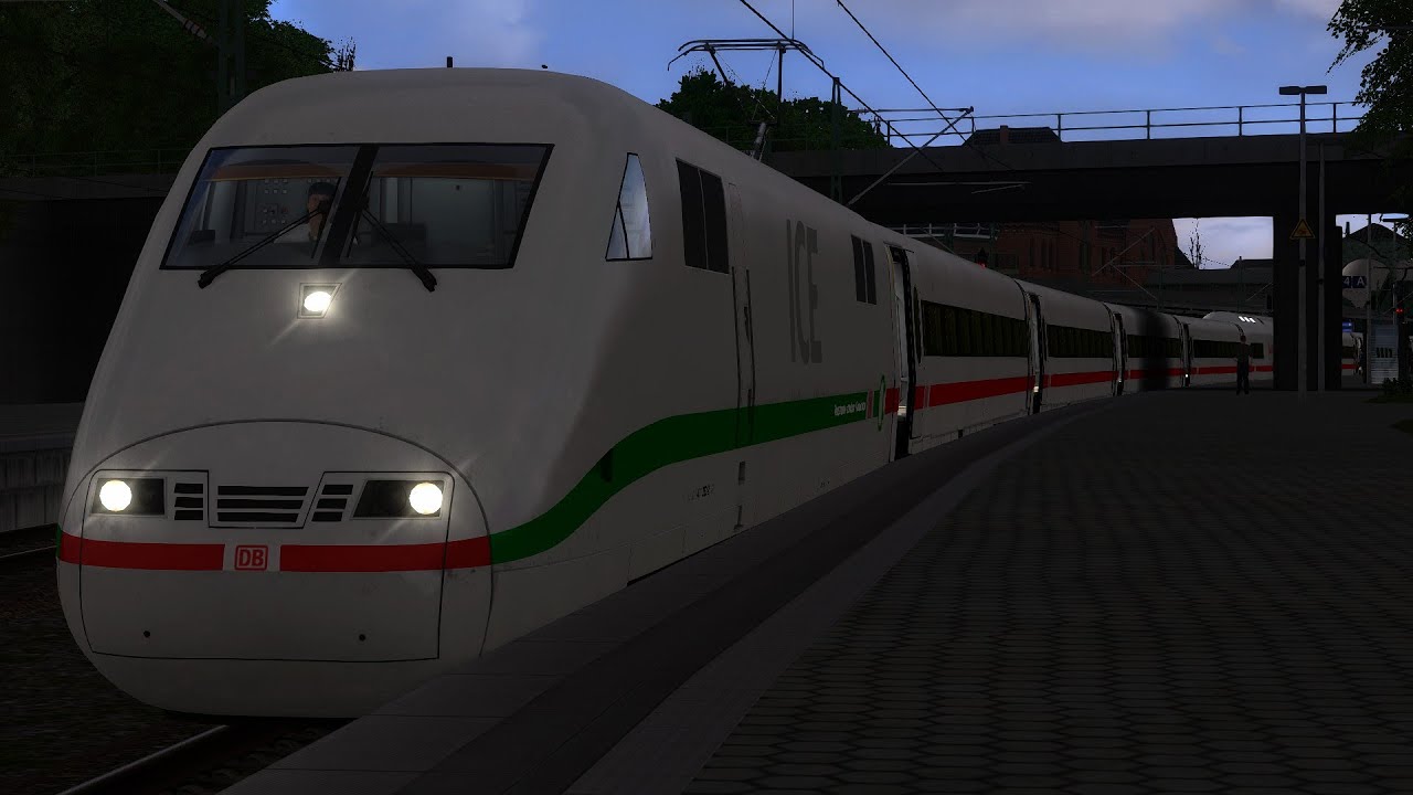 ZuSi 3 | Führerstandsmitfahrt | ICE376 nach Hamburg-Altona