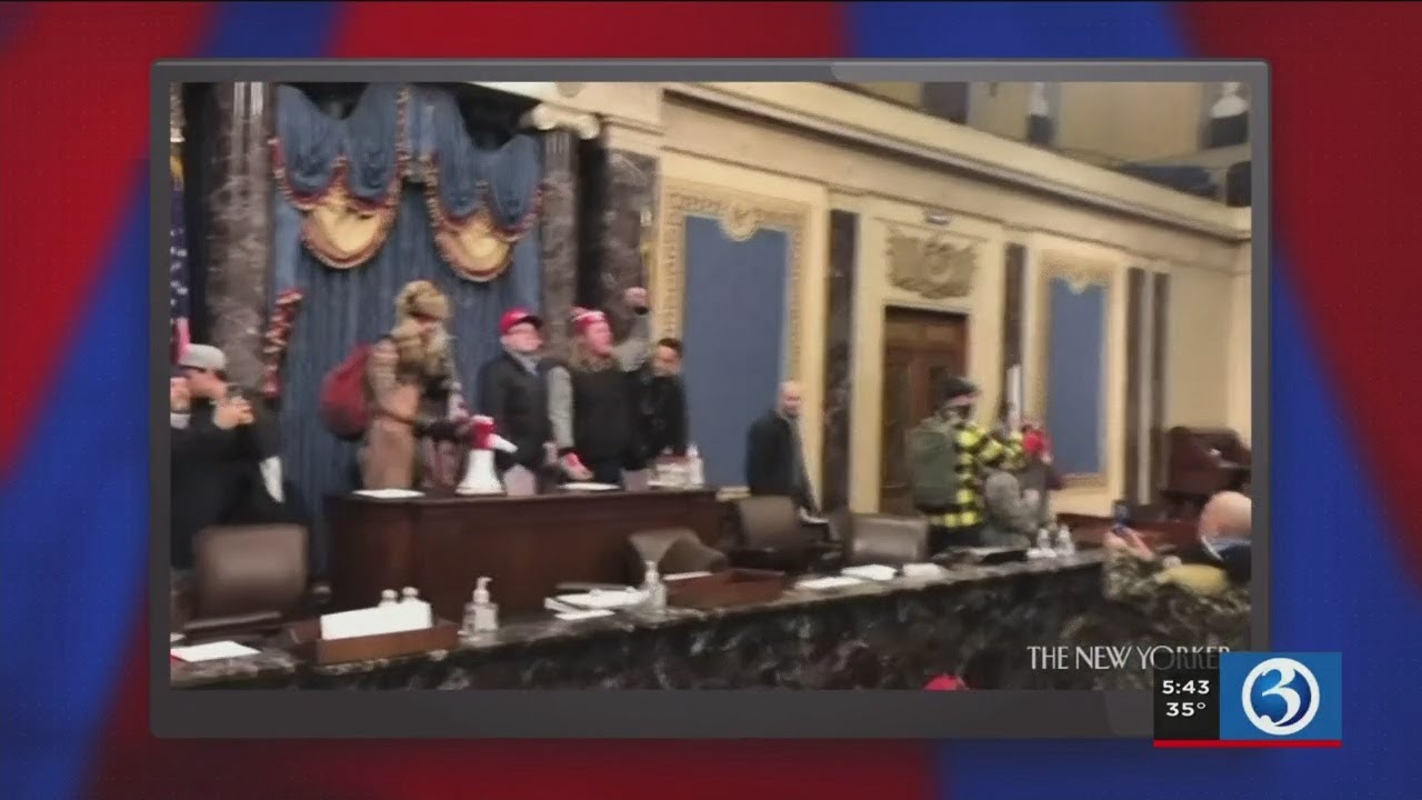 Video: Connecticut citizens arrested following January 6 Capitol insurrection
