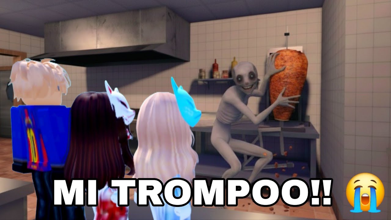 UN MONSTRUO ACECHA NUESTRO puesto de SHAWARMA en ROBLOX! 🔪💀
