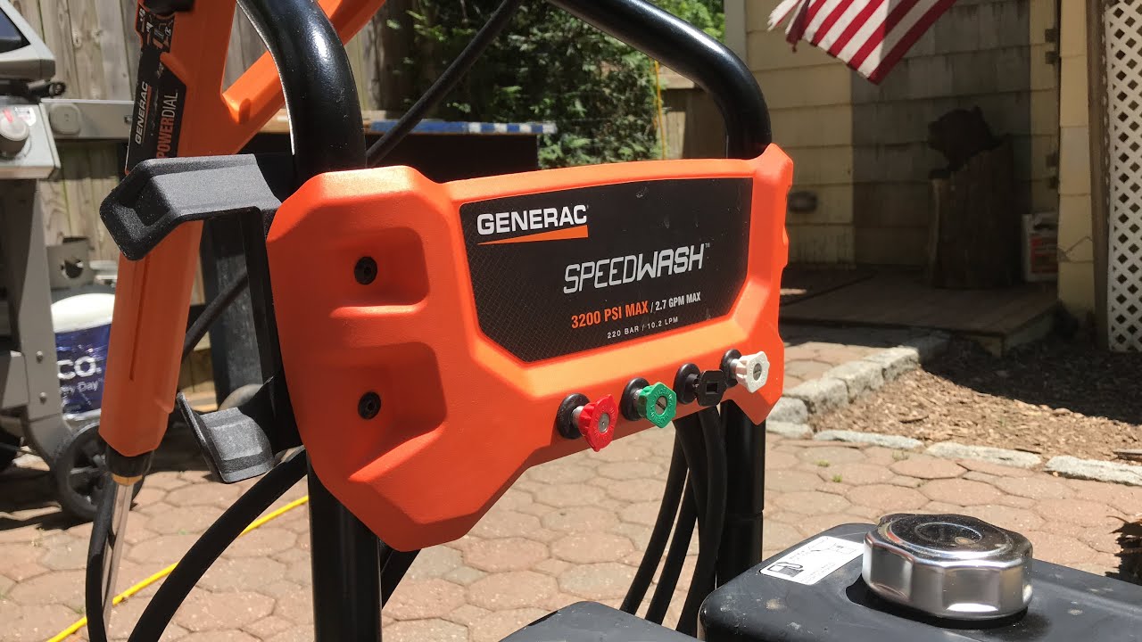 Generac 3200 psi speedwash oil change