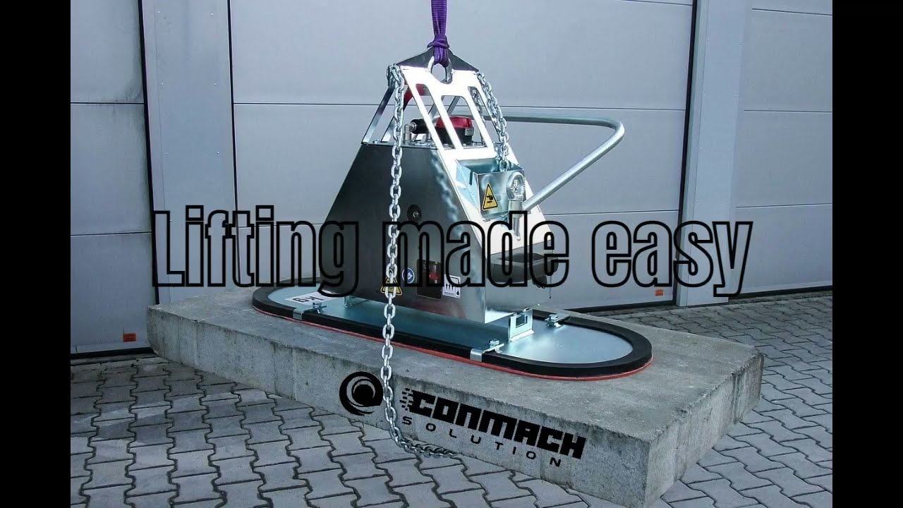 Vacuum Stonemagnet SM 600 | Battery powered | Lift dense stone slabs, concrete elements easily