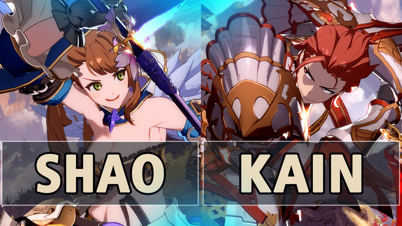 GBVSR:🔥Shao (Beatrix INdigo Witch) Vs Kain (Percival)🔥| High Level Gameplay.