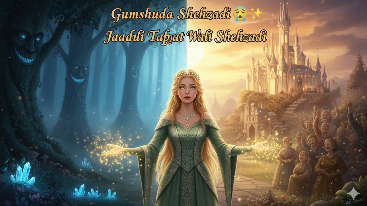 Gumshuda Shehzadi Mehrin | Jaadui Taqat Wali Fairy Tale Kahani | Emotional Urdu Story