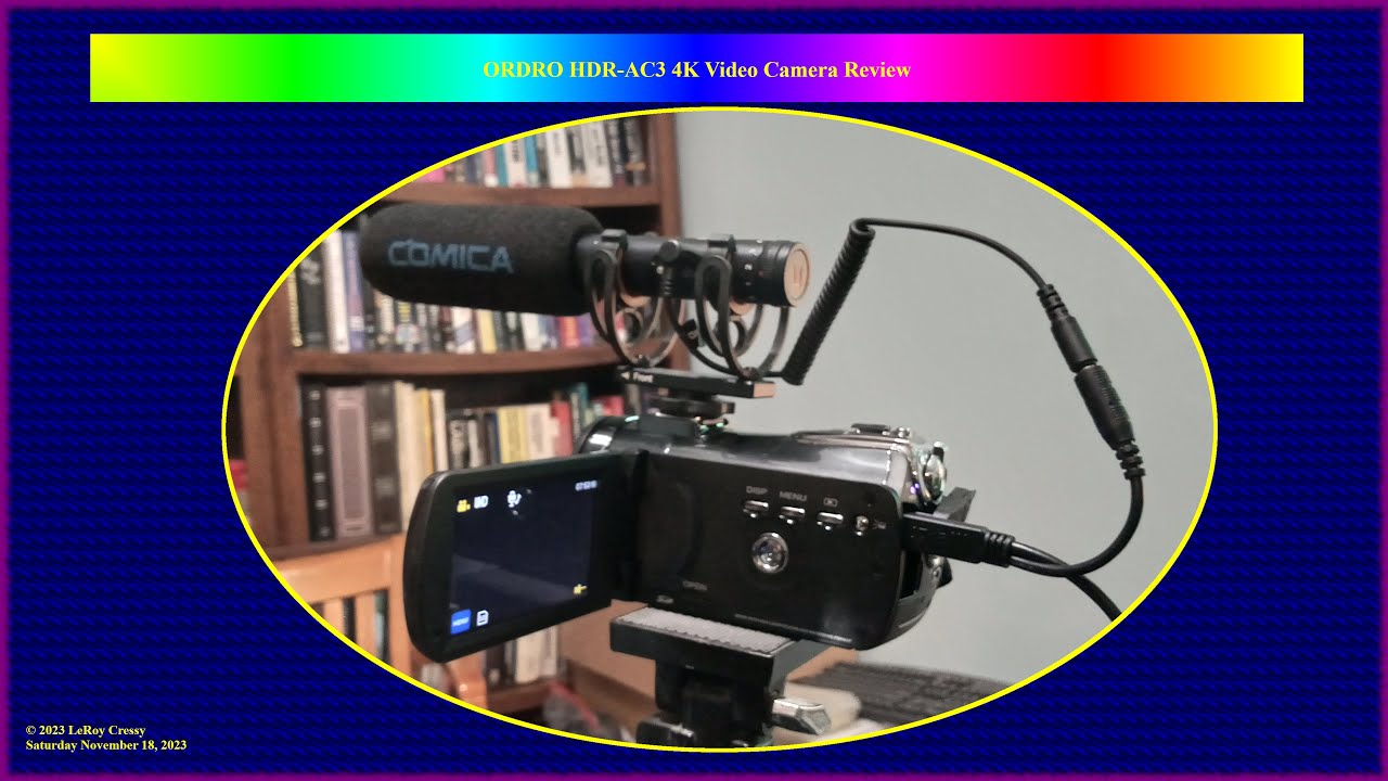 2023 11 20 ORDRO HDR AC3 Review 2160P