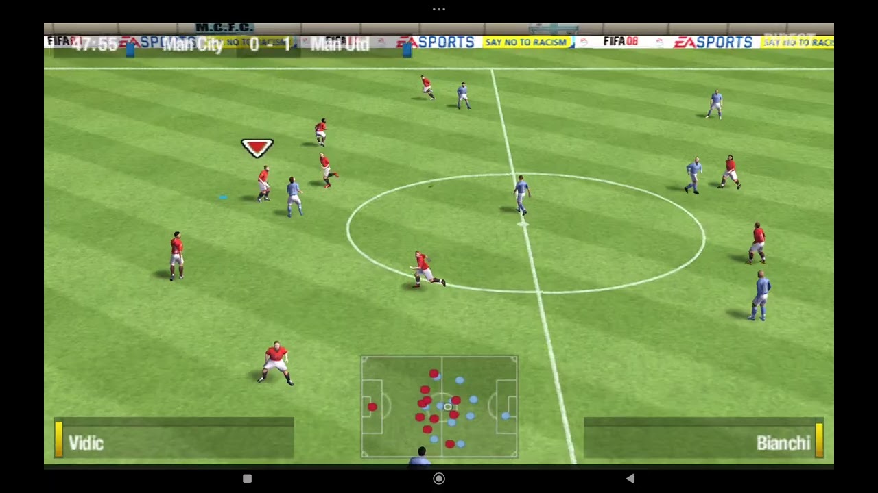 FIFA PSP Quand City et United jouaient leur dernier derby de Manchester avant le rachat des Citizens