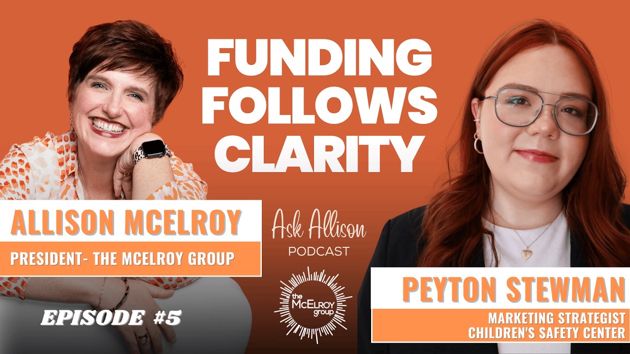 Ep. 5 - Funding Follows Clarity: Nonprofit Marketing Secrets with Peyton Stewman