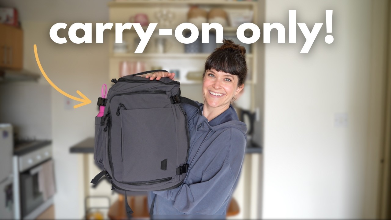 Realistic 5-Day Trip Packing vlog | Bagsmart Backpack Review