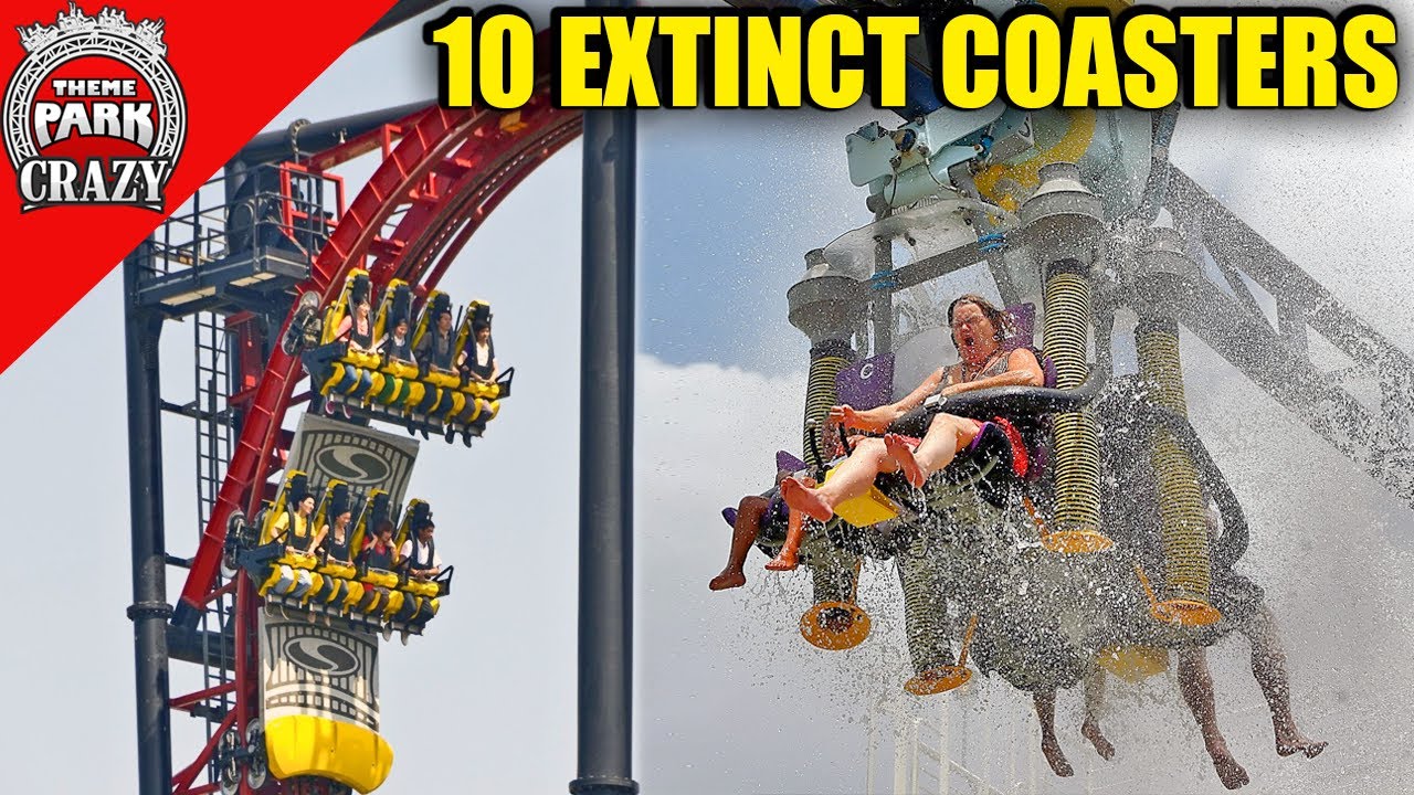 Top 10 Extinct Roller Coaster Models You Can't Ride Anymore