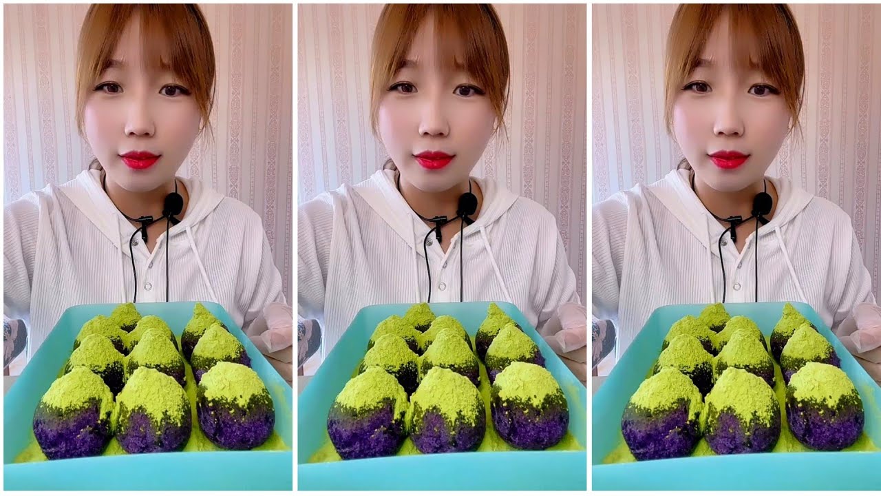 ASMR ICE EATING | MATCHA ICE EATING | RELAX VIDEO