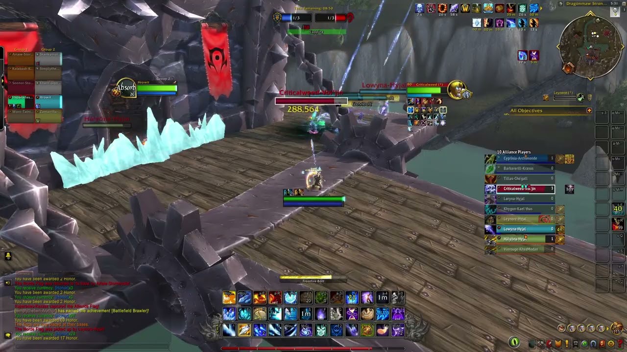 WoW The War Within - PvP Frost Mage Random BG 16