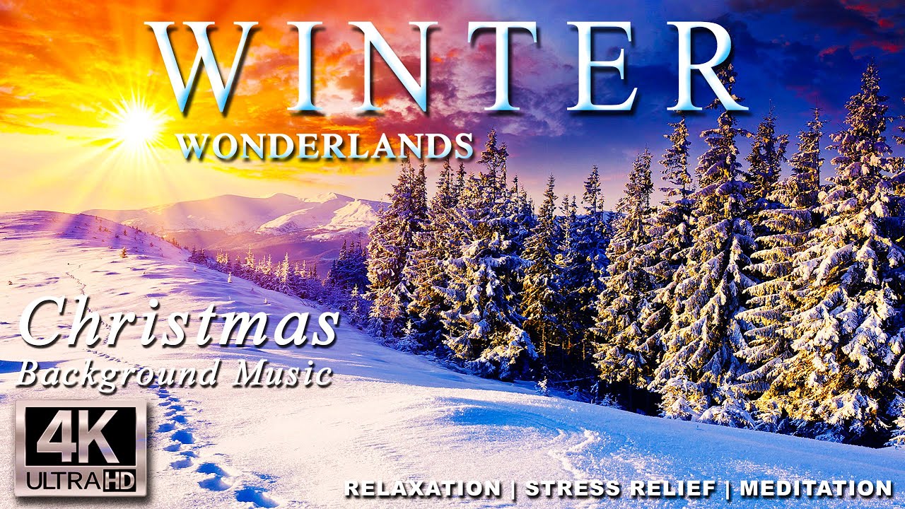Winter Relaxing Music | Beautiful Nature | Christmas Background Music | @satisin1707