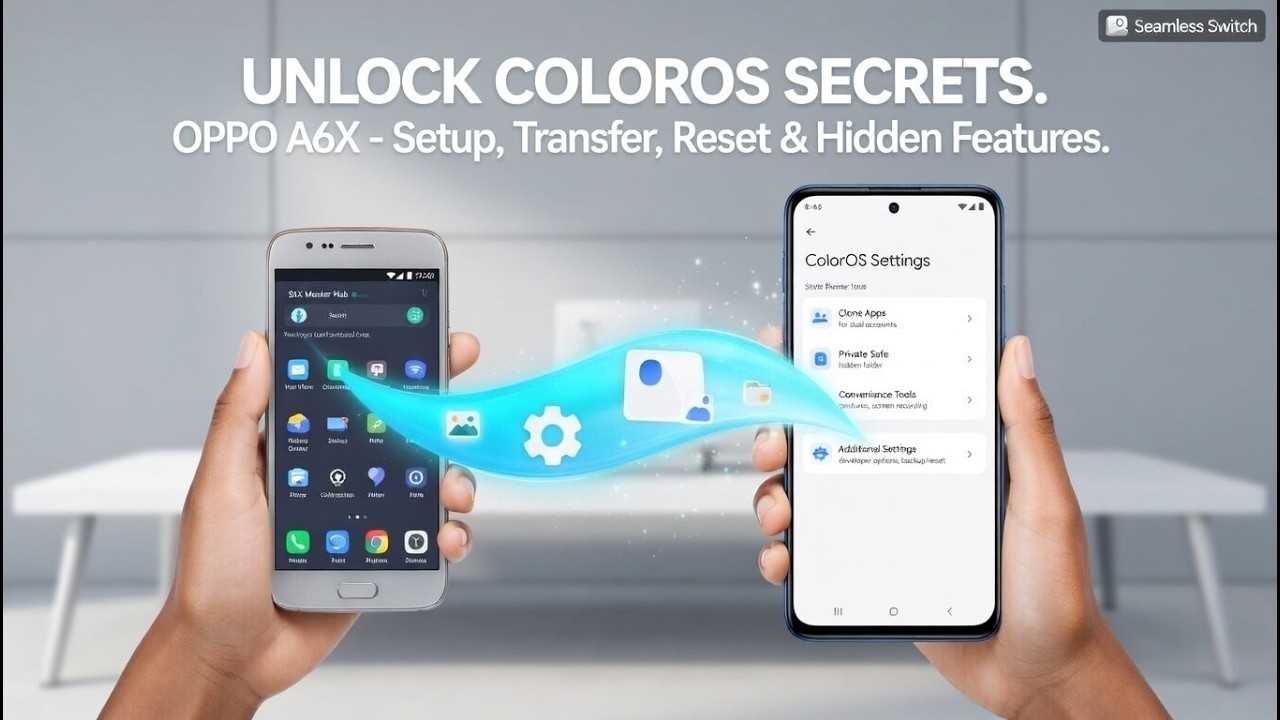OPPO A6X – Tips, Tricks, Setup, Reset, Transfer Data & Hidden Features