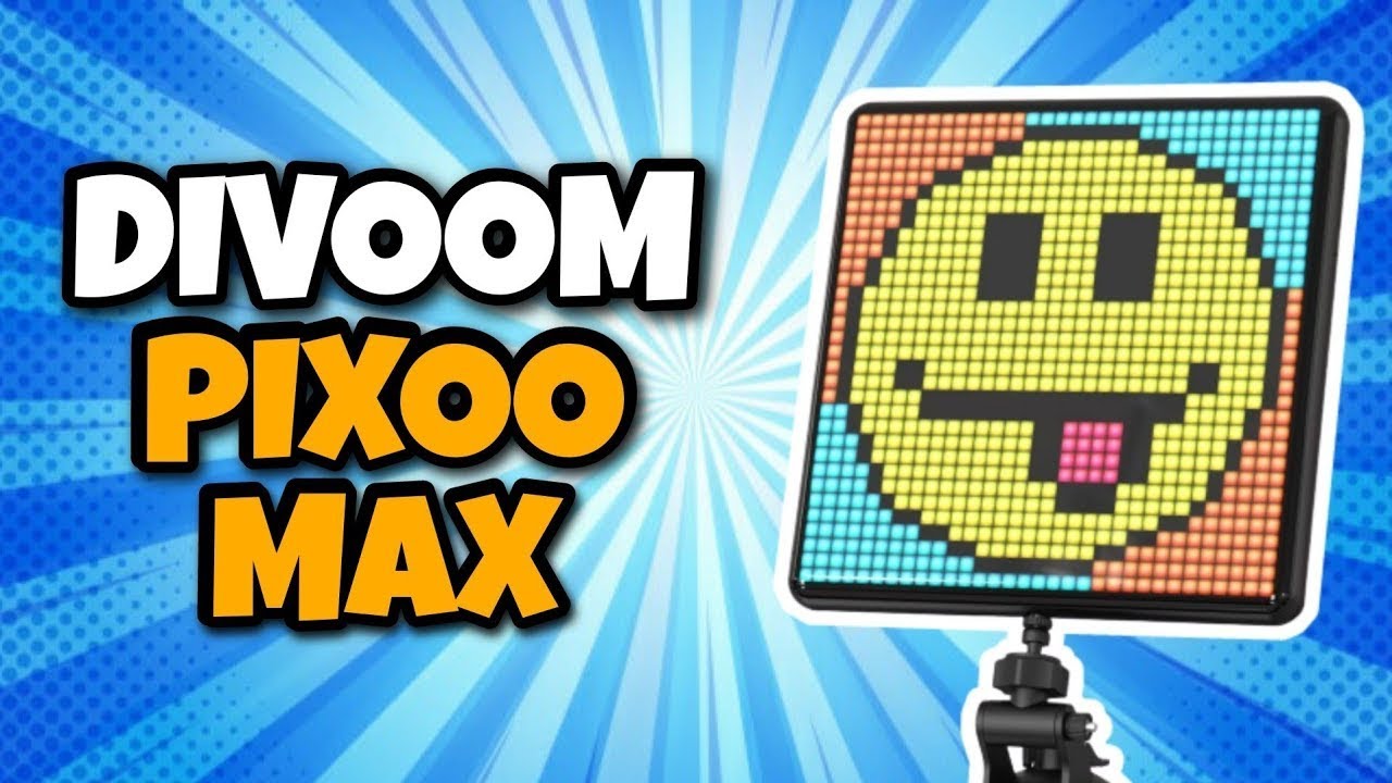 Divoom PIXOO MAX una divertida pantalla led estilo PIXEL ART ideal para regalar | TecTips