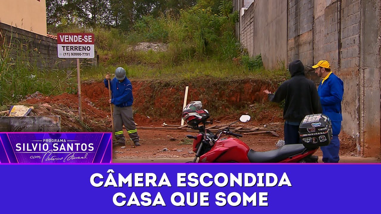 Casa que Some - The House that Disappears Prank | Câmeras Escondidas (07/09/25)