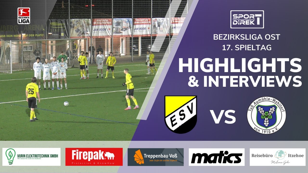 Nikolausmatch Escheburger SV vs. TuS Aumühle-Wohltorf // 17. Spieltag in der Bezirksliga Ost