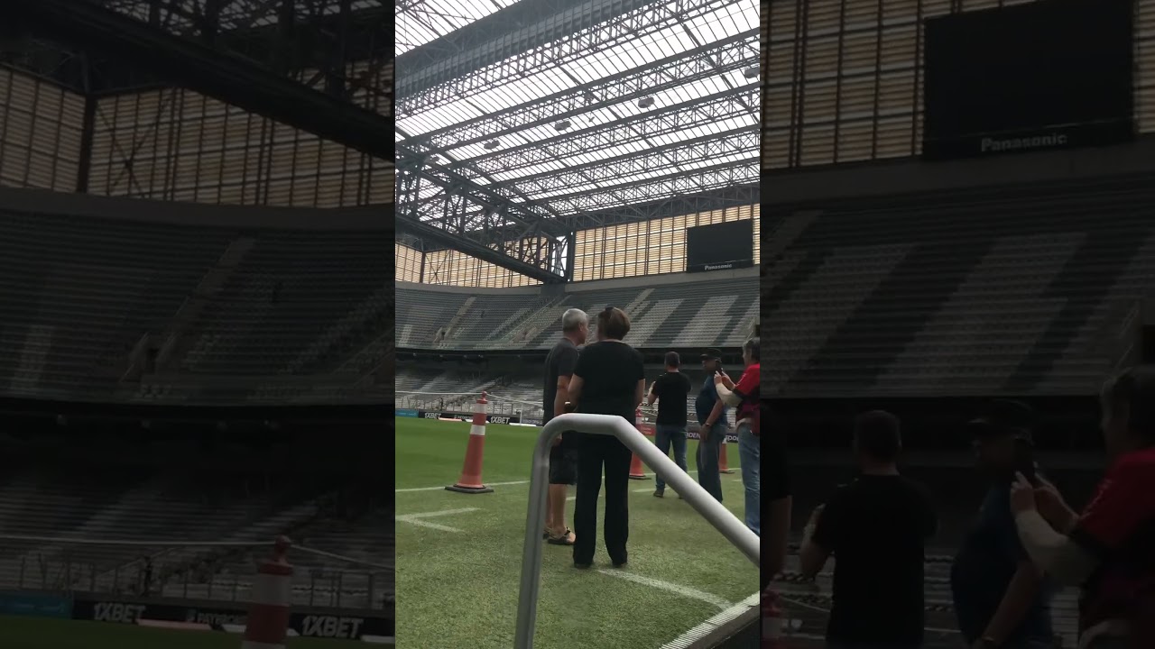Entrada em campo da Ligga Arena - Arena da Baixada #atlhetico #arenadabaixada #curitiba