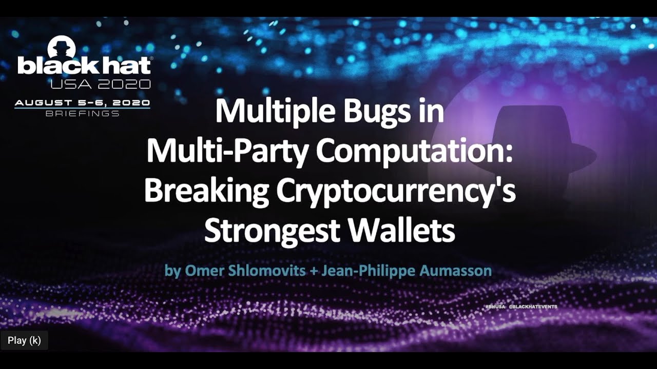 Multiple Bugs in Multi-Party Computation: Breaking Cryptocurrency's Strongest Wallets