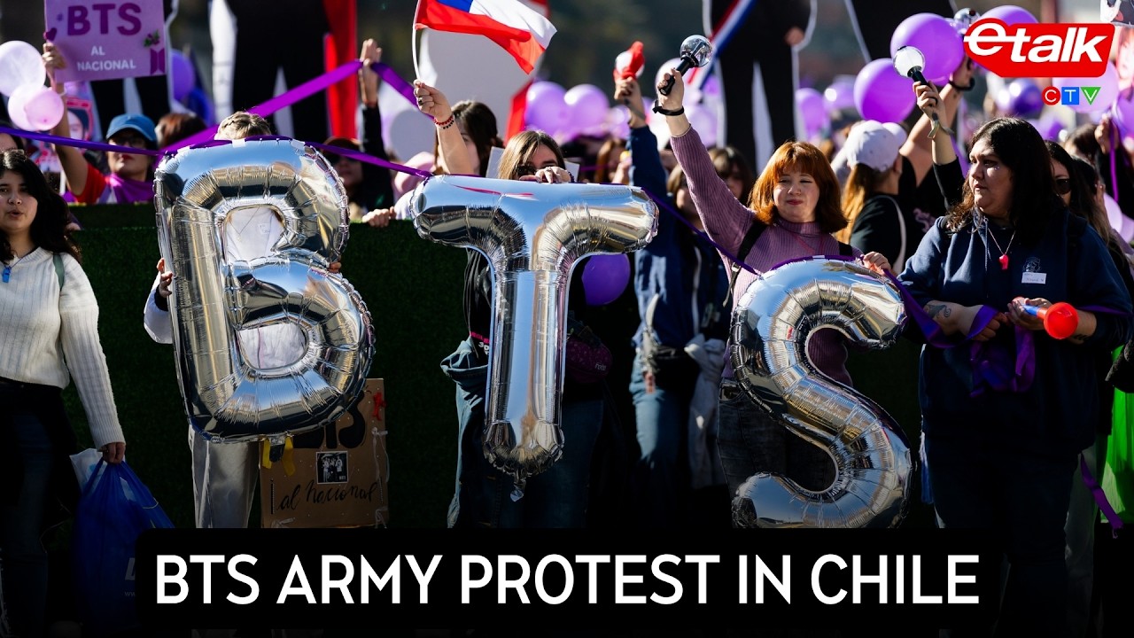 BTS ARMY protest Chilean government after cancelled concerts