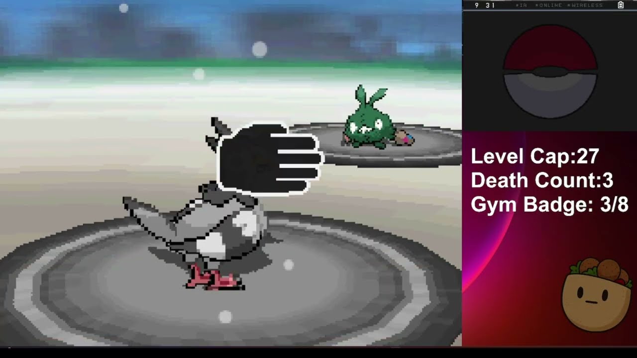 Pokémon White Nuzlocke #4 – Run Ends at the 4th Gym