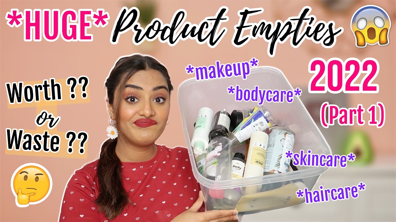 *HUGE* Product Empties 2022 | Fab Or Fail ?? 🙄 *don't waste your money on this*
