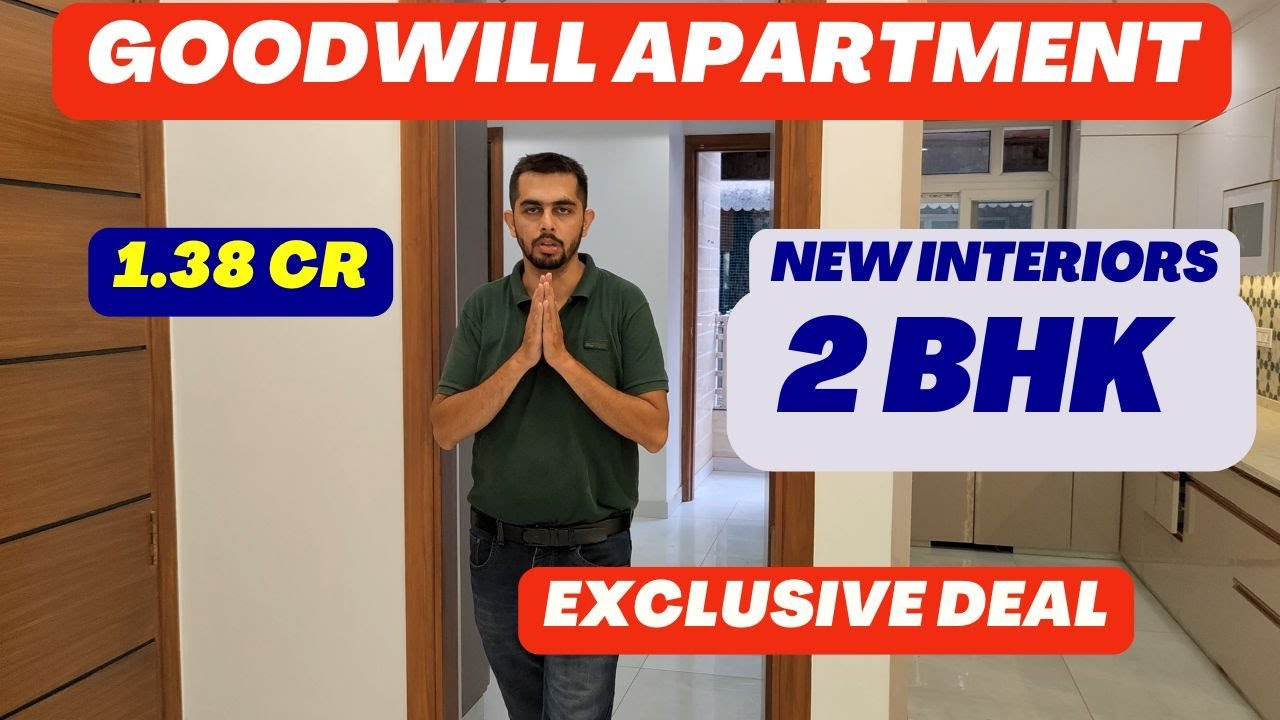 2 BHK Flat in Rohini - Good Will Apartment Sector 13 Rohini