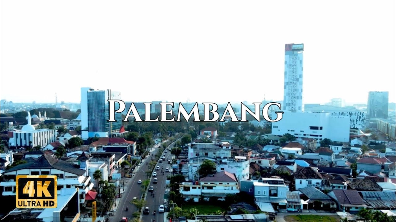 Palembang, Sumatera Selatan Indonesia 🇮🇩 By Drone Footage #