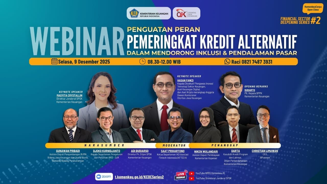 KCOC Financial Sector Deepening Series #2 - Peran PKA dalam Mendorong Inklusi dan Pendalaman Pasar