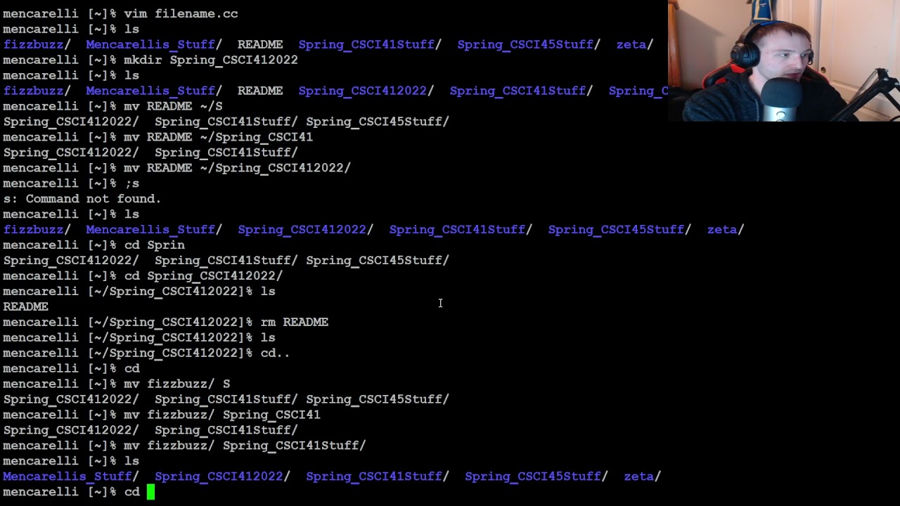 Unix Vim CrashCourse