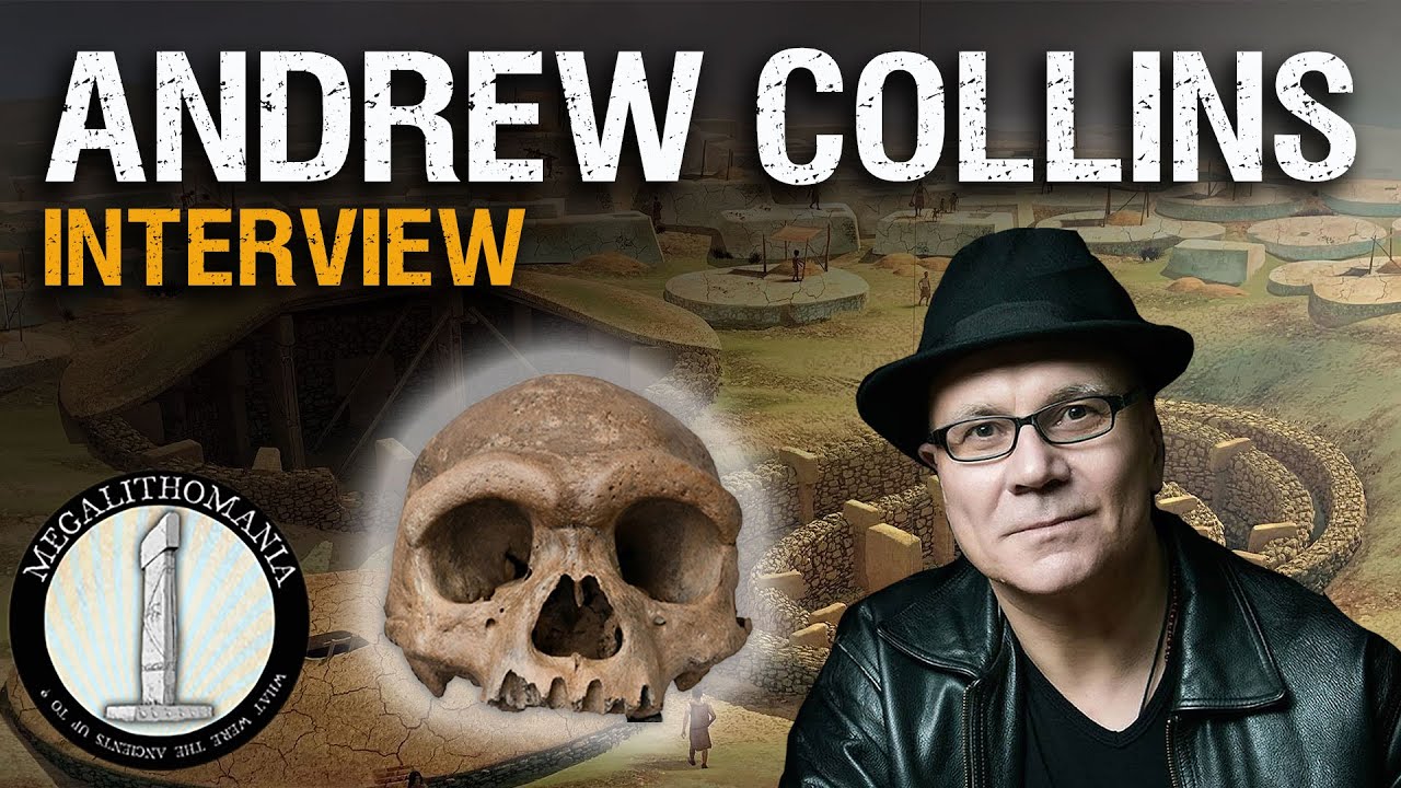 Andrew Collins | Giant Dragon Man Skull, Qesem Cave, 11 G&ouml;bekli Tepe Era Sites | Interview 2021