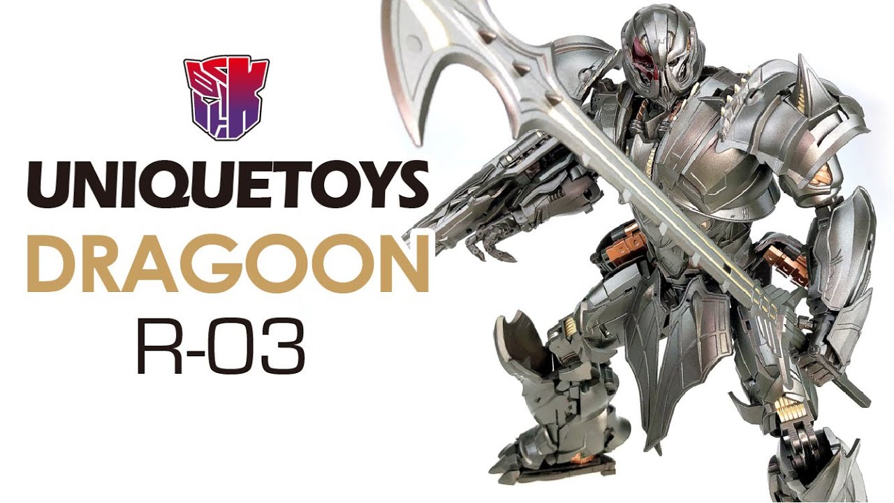 KL變形金剛玩具分享499 Unique Toys R-03 DRAGOON 第三方 最終騎士 密卡登