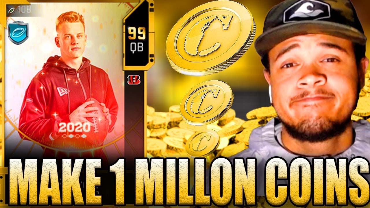 Easy way to make 1 MILLION Coins In Madden 20 by only spending 75k! Easy Market Flip!