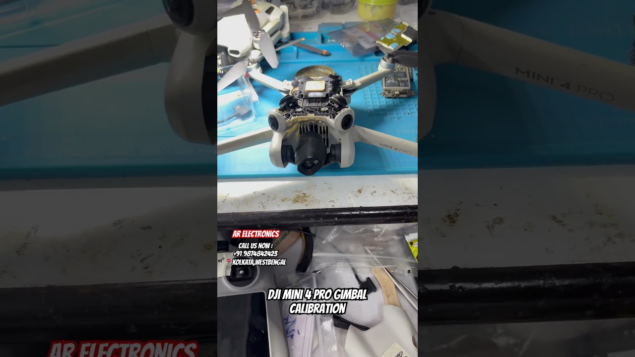 DJI MINI 4 PRO | GIMBAL CALIBRATION | DJI DRONE SERVICE CENTRE IN KOLKATA | #dji #repair