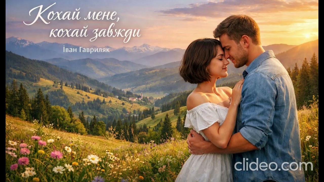 Кохай мене, кохай завжди - Іван Гавриляк (авторська) Suno AI Music//clideo