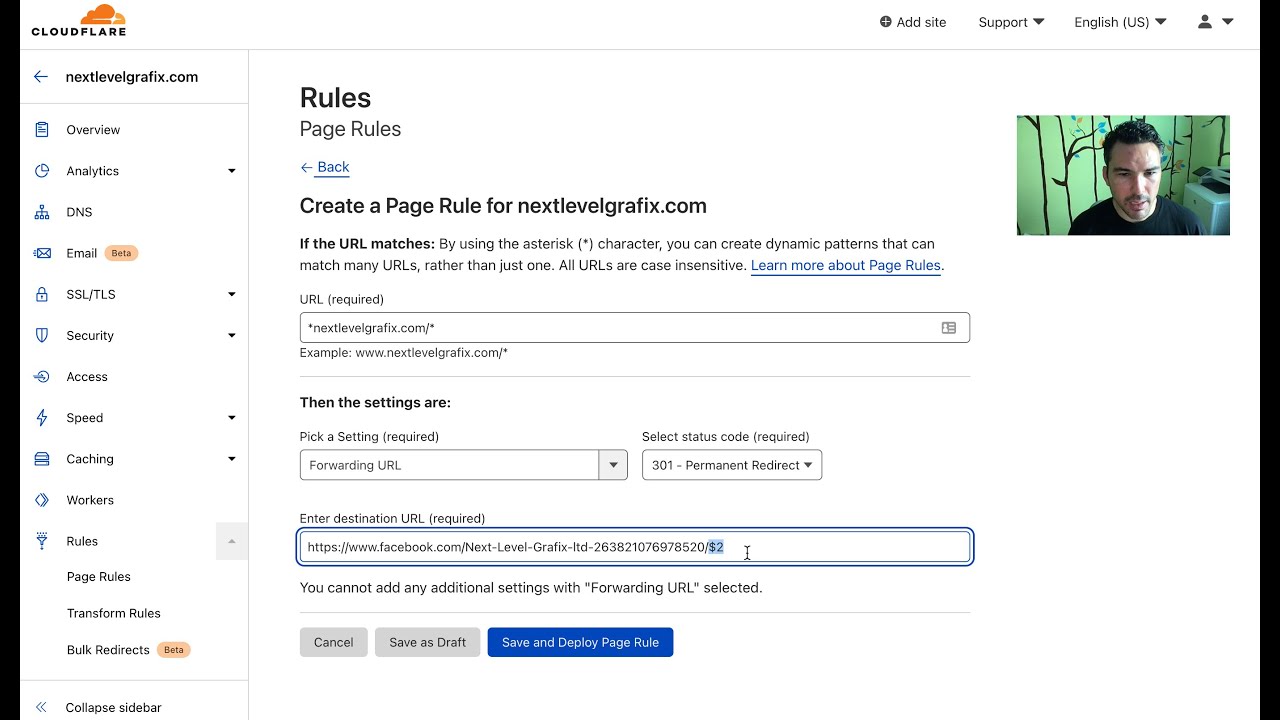 Free Cloudflare Domain Redirect and Catch All Email Forwarding Setup